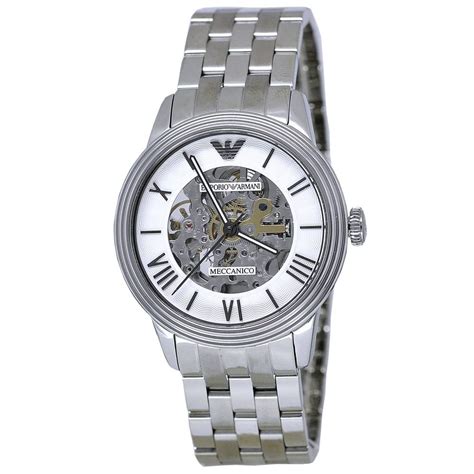 Emporio Armani Analogue Silver Dial Men's Watch - AR4672 : Amazon.in ...