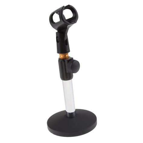 Stainless Steel Microphone Stand Desktop Microphone Rack for Conferenc ...