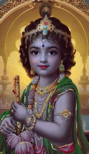 Adorable little baby Krishna beautiful Hd poster (18 X 12inch)05 Fine ...