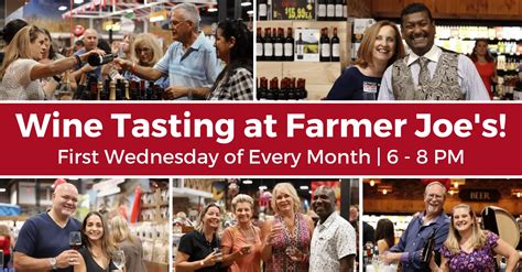 Monthly Wine Tasting - Farmer Joe's
