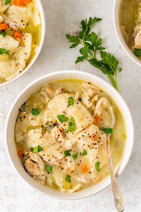 Southern Chicken and Dumplings Recipe (Cracker Barrel Style)