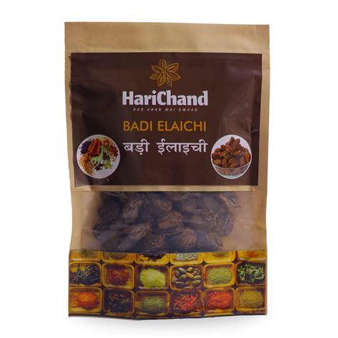Harichand Whole Big Size Cardamom Green, Elaichi Whole, No Artificial ...