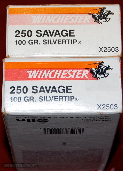 Winchester 250-3000 Savage 100 grain