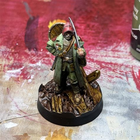 3D Printable Trench Crusade - Lieutenant - New Antioch by Factory ...