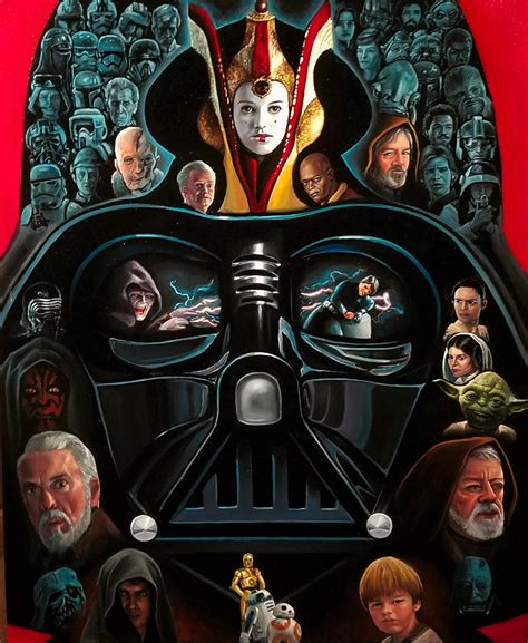 Reflections: New Star Wars Artworks by Christian Waggoner | Daily ...