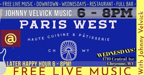 Johnny Velvick @ Paris West, Paris West, Cheyenne, 19 April 2023 ...