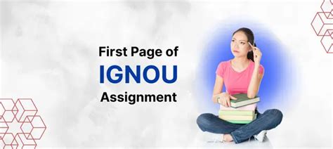 First Page of IGNOU Assignment – Format, Sample & Guidelines 2026
