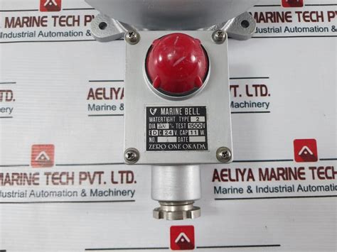 Zero One Okada Watertight Type 2 Marine Bell 1500V 11W – Aeliya Marine Tech