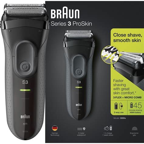 Braun+Series+3+ProSkin+Electric+Shaver+-+Black for sale online | eBay