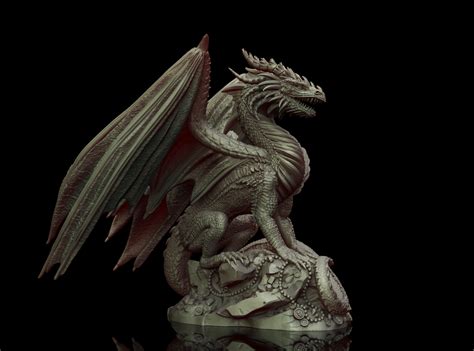 STL file Dragon 🐉・3D printer model to download・Cults