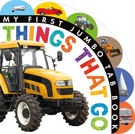 Buy My First Jumbo Tab Book: Things That Go Book Online at Low Prices ...