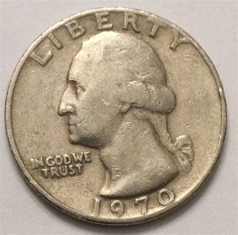 1970 Washington Quarter - Etsy | Rare coins worth money, Old coins ...