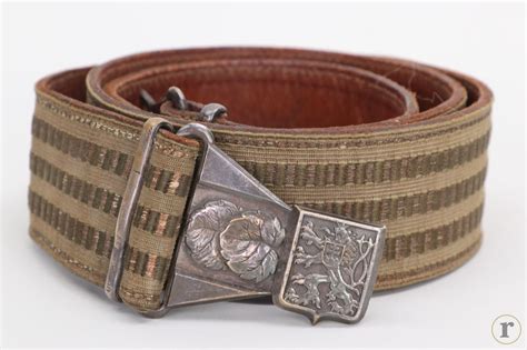 ratisbon's | Czechoslovakia - Foreign legion's brocade belt & buckle ...