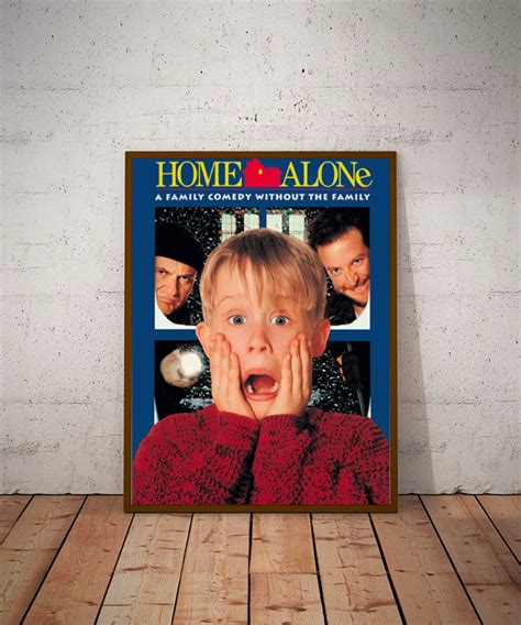 Home Alone Movie Poster - Size A3 - Etsy