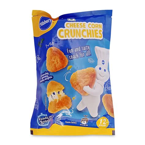 Pillsbury Crunchies Cheese Corn, 12 Pieces, 200g Pouch : Amazon.in ...