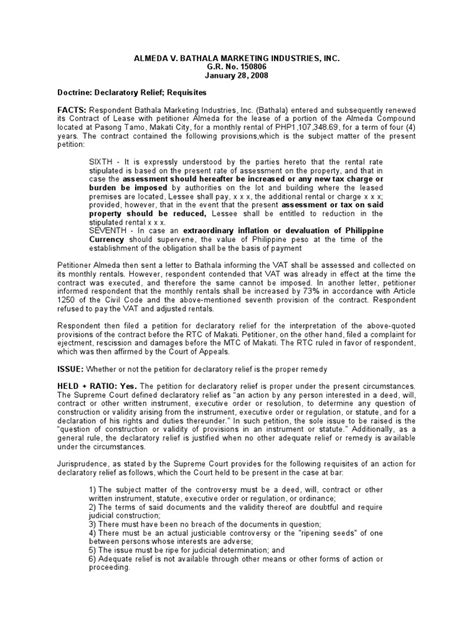 Example of Declaratory Relief 的图像结果