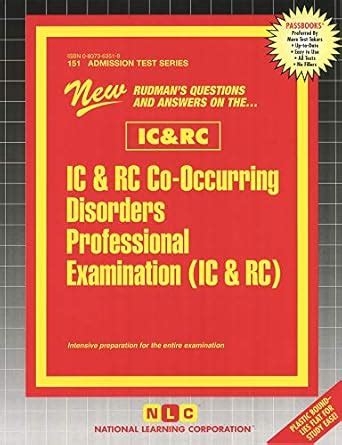 Buy IC & RC Co-Occurring Disorders Professional Examination: Intensive ...