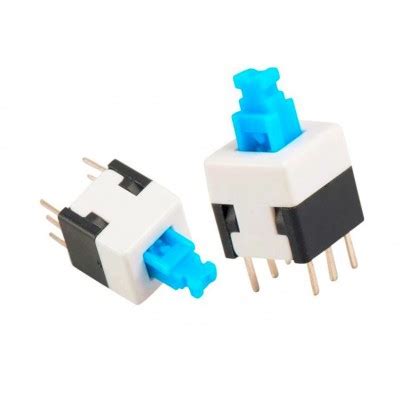 Push Switch -Self Locking Action - 6 Pin buy online at Best Price and ...