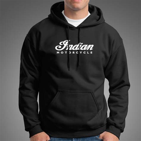 Classic Indian Motorcycle Men's Cotton Hoodie - TEEZ.in