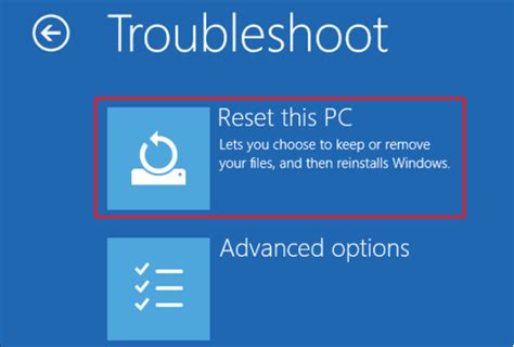 Image result for Reinitialiser PC Windows