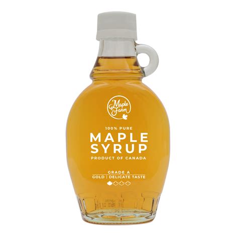 Pure maple syrup grade A Gold, Delicate Taste | MapleFarm