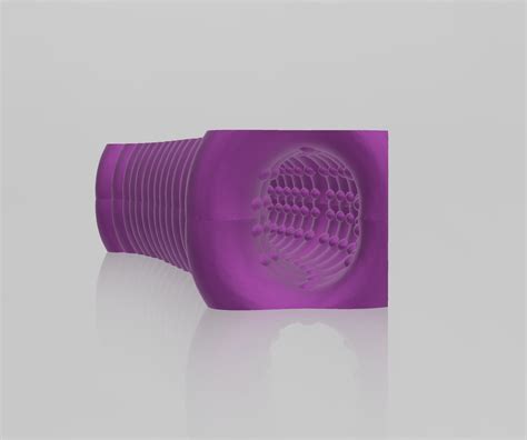 STL file male curved flesh light stimulator ♂️・Template to download and ...