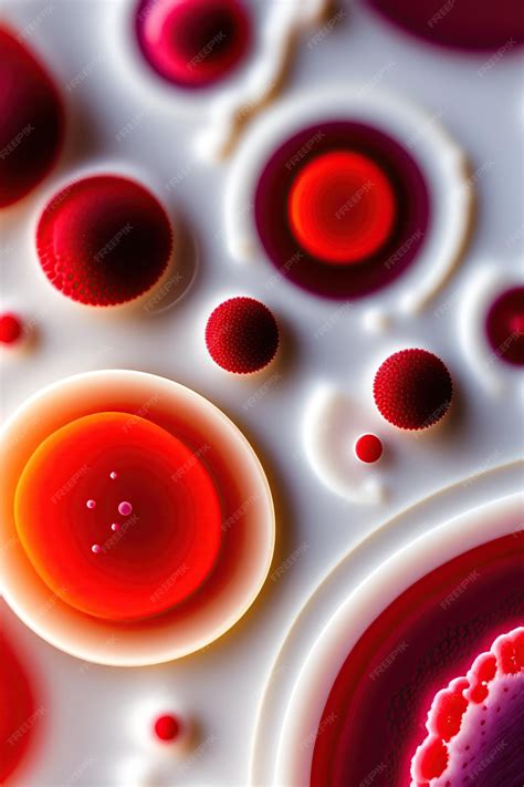 Premium AI Image | Streptococcus bacterial colonies with beta hemolytic ...
