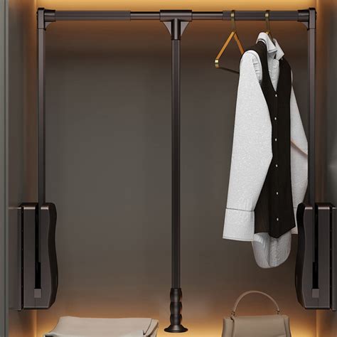 Buy Pull Down Closet Rod Organizer Storage System, Space Saving ...