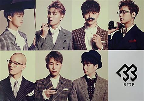 Buy BTOB - 12 PHOTO POSTERS + STICKER SET A3 Size Bromide Online at ...