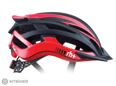 rh+ 2in1 helmet, matt black/gloss salmon - MTBIKER.shop