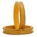Sukriti Rajasthani Elegant Yellow Lac Bangles for Women - Set of 2 ...