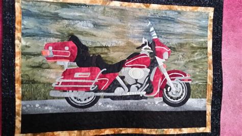 Motorcycle Quilt Pattern 的图像结果