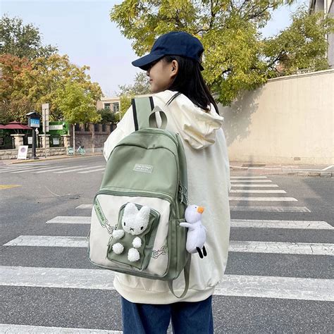 Women Student Bear Backpack Lady Travel Bagpack Female Rucksack – CRAZE