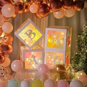 party assets Baby Shower Decoration Items Welcome Baby Box for ...