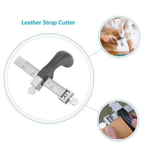 Buy Lianwany Professional Leather Strap Cutter Draw Gauge Leathercraft ...