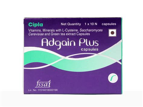 Buy Adgain Plus Capsules Online | Clinikally