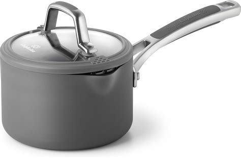 Amazon.com: Simply Calphalon Nonstick 1-Quart Sauce Pan: Caphalon Sauce ...