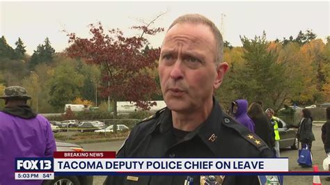 Tacoma deputy police chief on leave over 'personnel issue' | FOX 13 Seattle