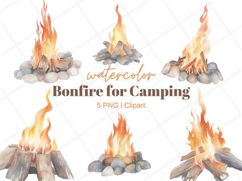 Camp Fire Clip Art