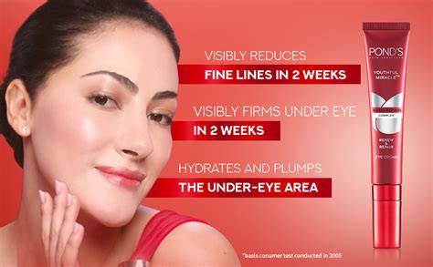 POND'S Youthful Miracle Hexyl Retinol Complex, Renew & Repair Eye Cream ...