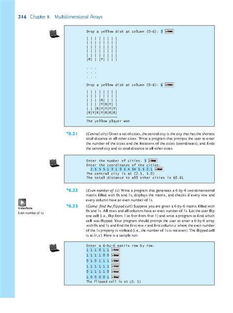 Introduction to Java Programming Notes - 314 Chapter 8 Multidimensional ...
