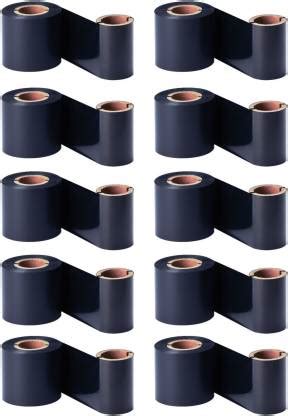 tudko 55 mm X 300 Meters, (WAX Ribbon) Thermal Transfer Barcode Ribbon ...