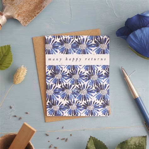 Many happy returns - Eco friendly greetings cards | Hannah Marchant