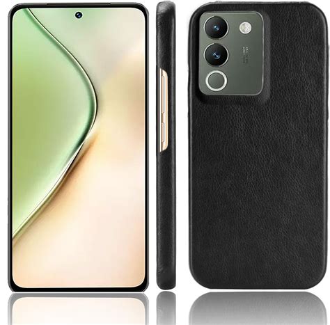 Vivo Y200 Premium Hard Leather Back Case Cover By Excelsior