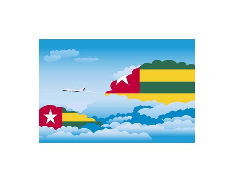 Togo Flags Day Clouds Canvas Print Framed – City Posters Plus