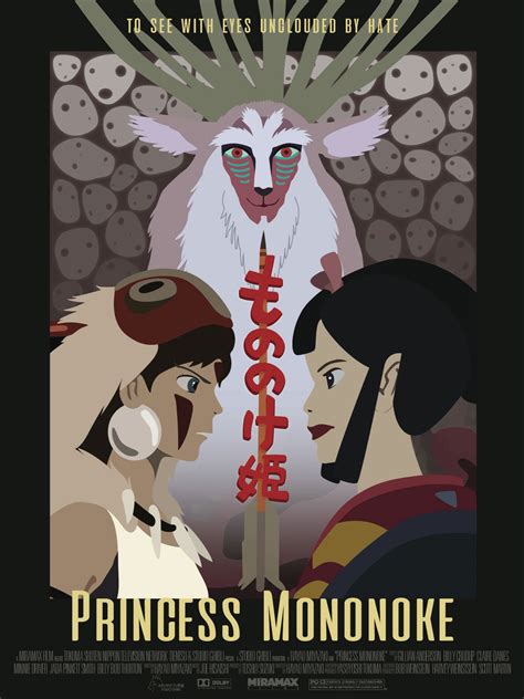 Princess Mononoke Movie Poster on Behance