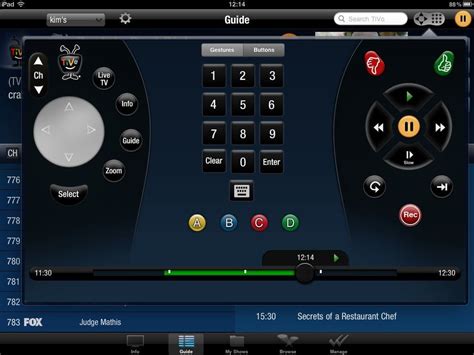 Program TiVo Remote 的图像结果