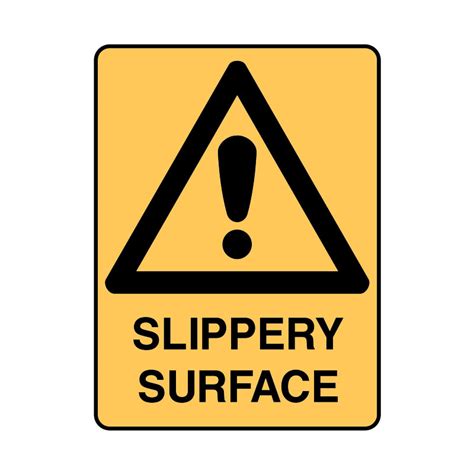 Image result for Slippery Surface Sign