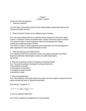 Reproduction in plants - Chapter- Reproduction in plants Answer the ...