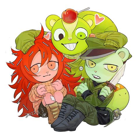 Image result for Happy Tree Friends Flippy HTF